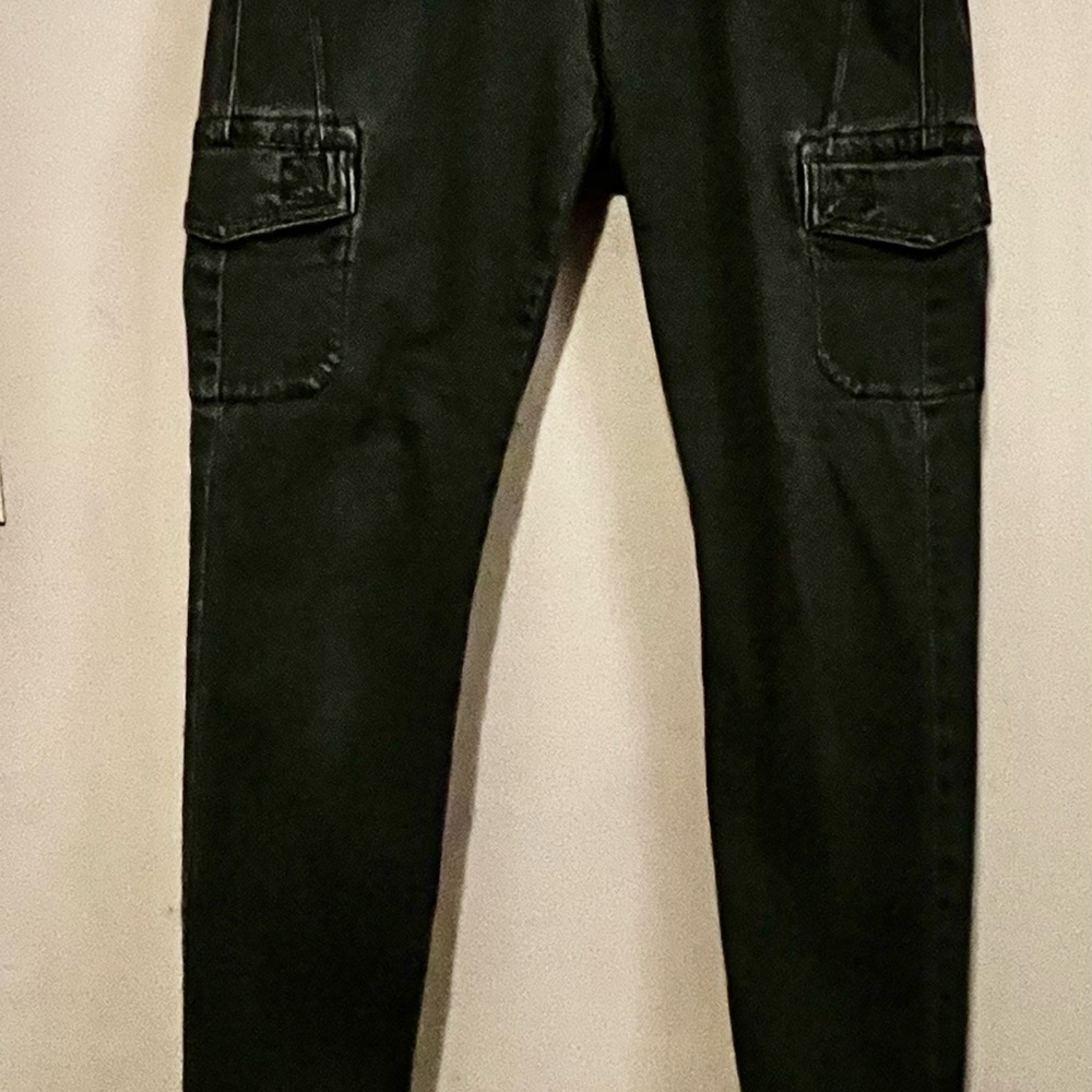 Cabi #962 Grey Cargo Pants Size 4